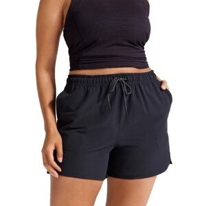 NWT Allbirds Natural Run Shorts black running pockets size XS extra small